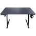 The G-Lab Gamer Asztal - K DESK COBALT (113x60cm, fém, pohártartó, fejhallgatótartó, fekete)