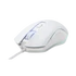 The G-Lab Gamer Egér - KULT HELIUM W (3200 DPI, 6 gomb, makro, 1,8m kábel, RGB LED, fehér)