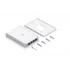 UBiQUiTi Wireless Access Point DualBand 4x1000Mbps, 5,3Gbps, 4x4 MU-MIMO, POE nélkül, Falra rögzíthető - U6-IW