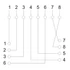 VEZ Fali aljzat - 05396 (Cat5e, FTP, RJ45, árnyékolt, fehér)
