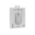 WHITE SHARK AERO-W WGM-5015W gamer egér, 10.000 dpi, 6 gombos fehér