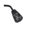 WHITE SHARK NYX-B NYX gamer szék, fekete, puha nyak, fej és hát párnák, lélegzó felület, 120 kg - ig