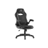 WHITE SHARK NYX-B NYX gamer szék, fekete, puha nyak, fej és hát párnák, lélegzó felület, 120 kg - ig