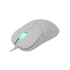WHITE SHARK BAGDEMAGUS-W, GM-5010W gamer egér, 6D, fehér, 7200 dpi, RGB